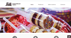 Desktop Screenshot of industriasarra.com